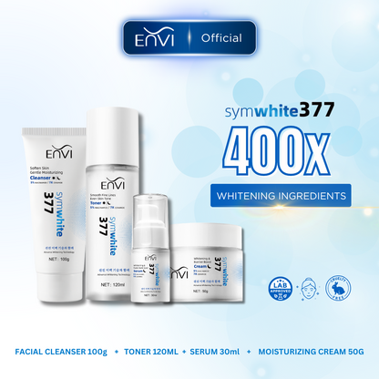 Envi Symwhite 377 Full Set (4pcs) - Anti Dark Spot and Brightening Skincare