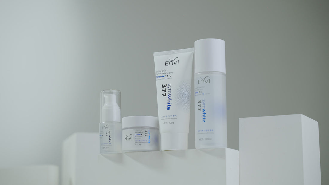 Envi Skincare Brightening for Dark spots, Melasma, Pekas, Uneven Skin tone, whitening and protect skin barrier boost with full hydration and moisturizing suitable for all types of skin - dry, dull, oily, sensitive skin or combination. Korean&